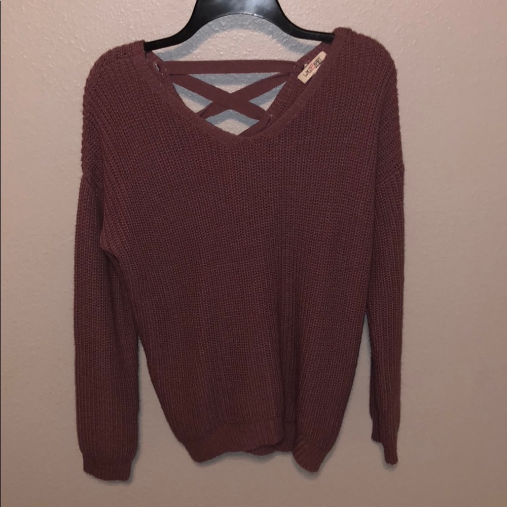 Purple Sweater